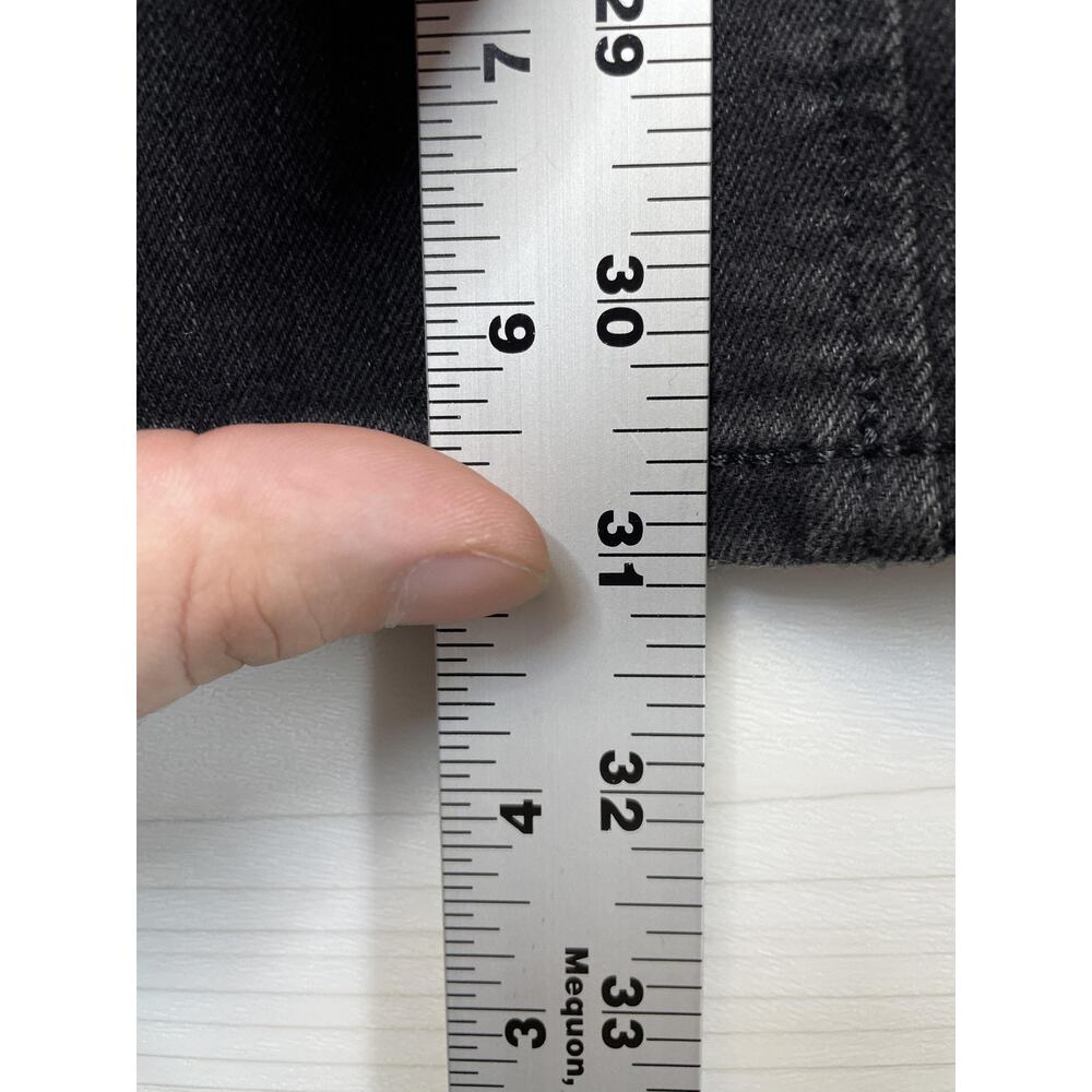 SO Jeans Womens 18 Plus Black High Rise Wide Leg Superstretch Black Wash Denim - Picture 6 of 13